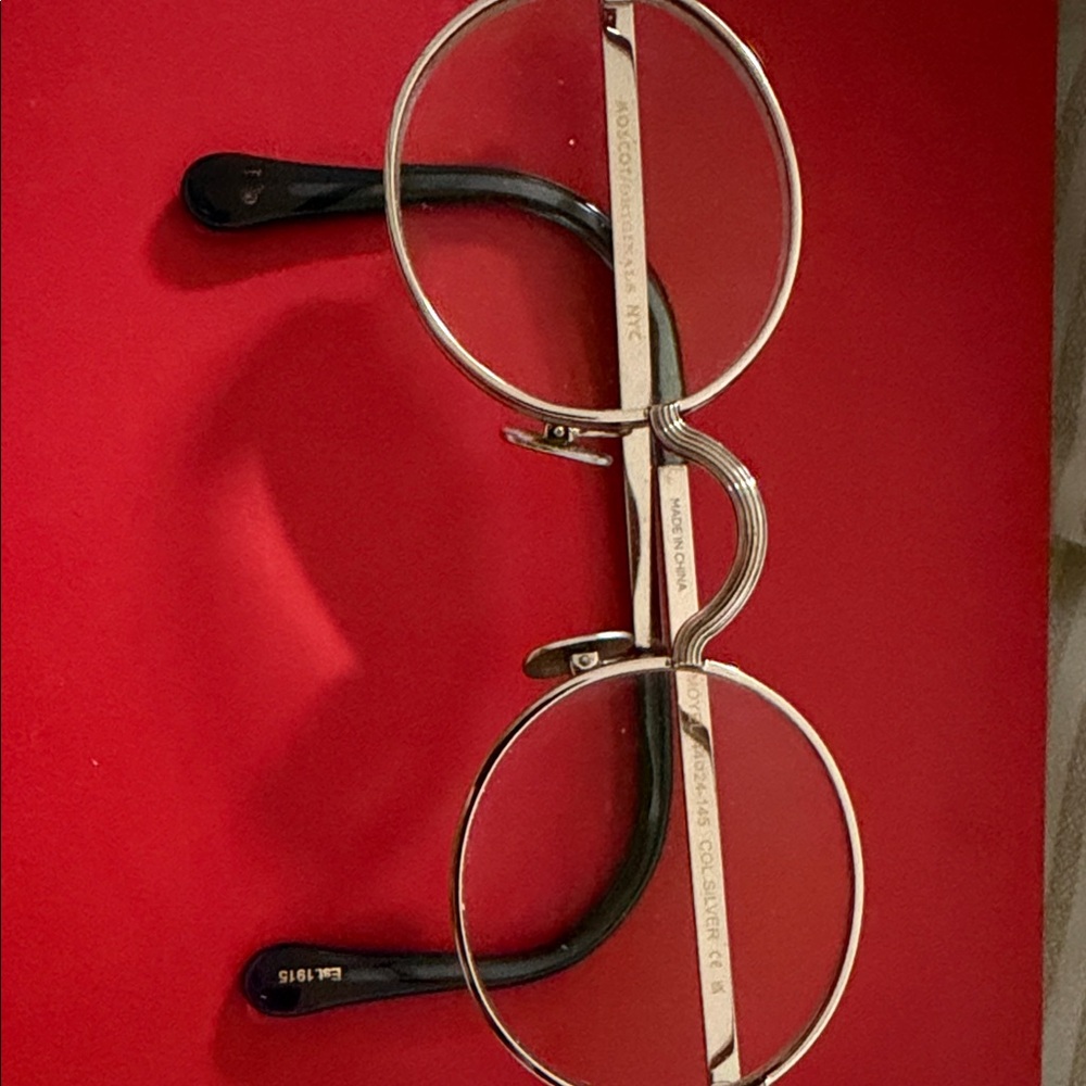 MOSCOT moyel 44 sliver Round Glasses